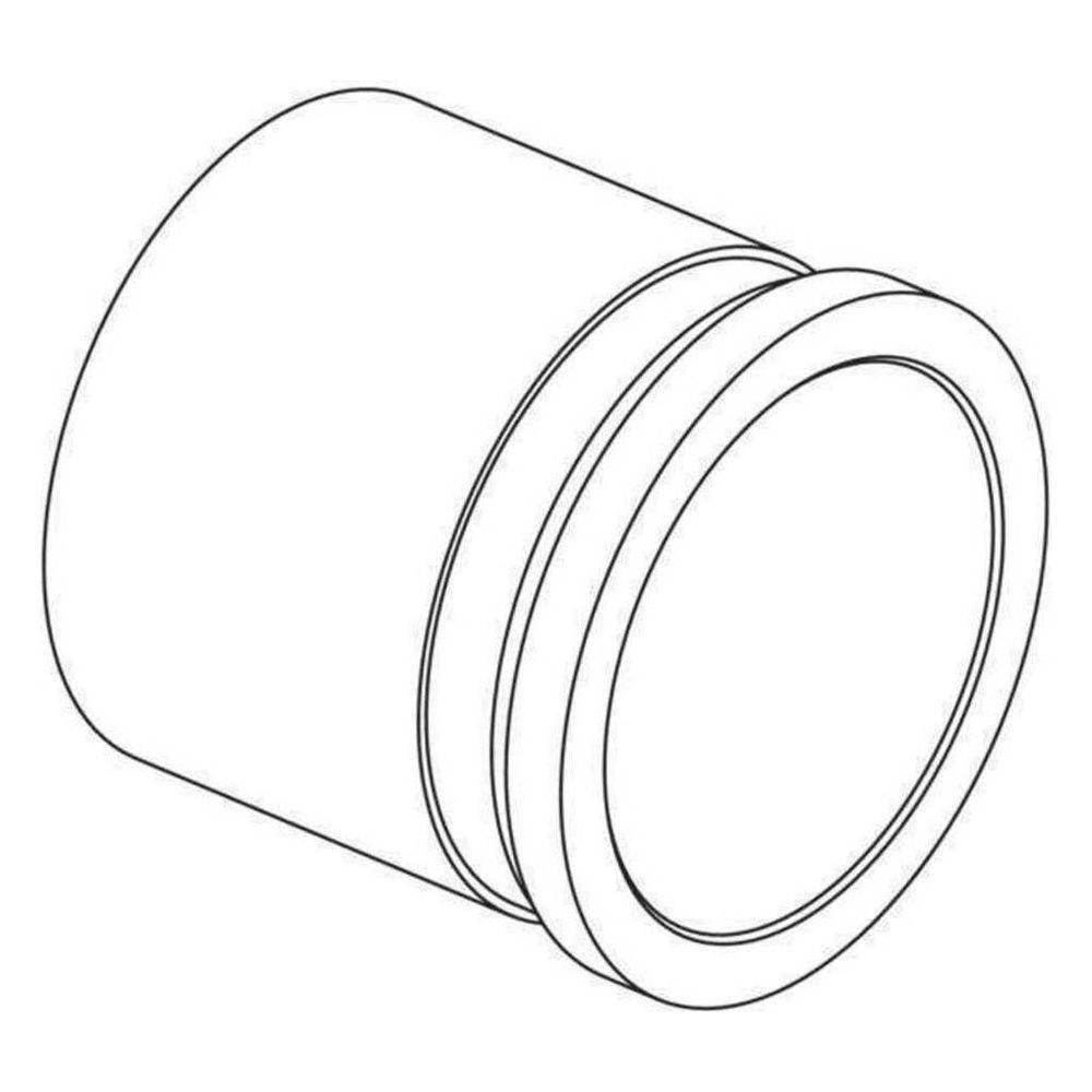 Rehau Schiebehülse 17x2,0mm, Messing verzinkt-1