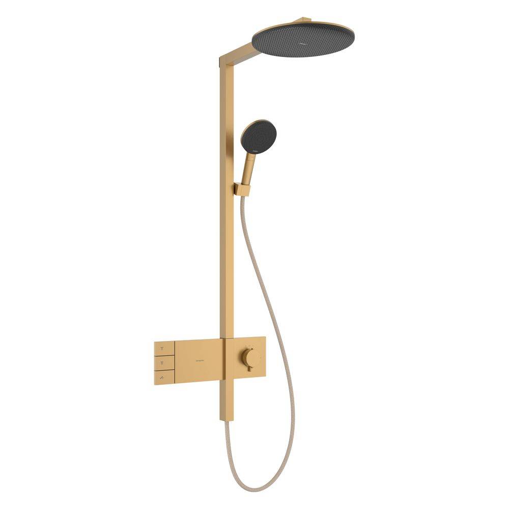 Hansgrohe Raindance Alive S Showerpipe Duschsystem 300mm, 2jet, ShowerSelect Comfort, Brushed Bronze