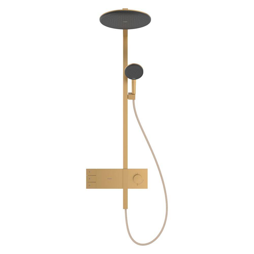 Hansgrohe Raindance Alive S Showerpipe Duschsystem 300mm, 2jet, ShowerSelect Comfort, Brushed Bronze-2
