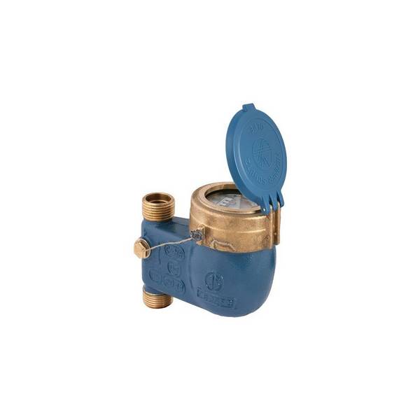 Schlösser Wasserzähler Bauart MVTRS mit Steigrohr, bis 30 Grad C, Dauerdurchfluss Q3 4m3/h, 3/4", Baulänge 105mm, R80