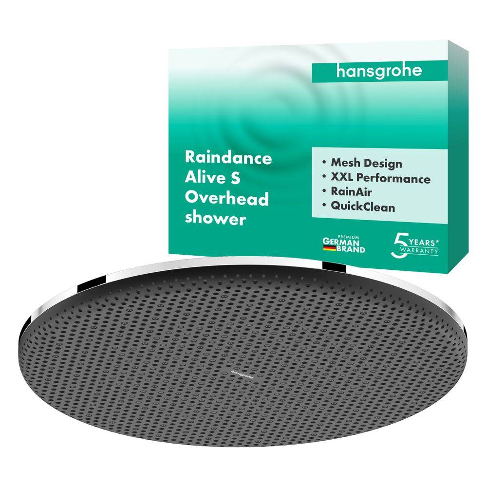 Hansgrohe Raindance Alive S Kopfbrause 300mm, 11l/min, 1jet, Chrom-3