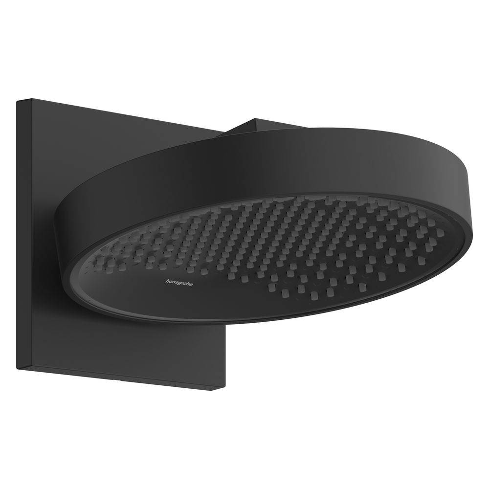 hansgrohe Rainfinity Kopfbrause 250 1jet EcoSmart mit Wandanschluss, Mattschwarz-0
