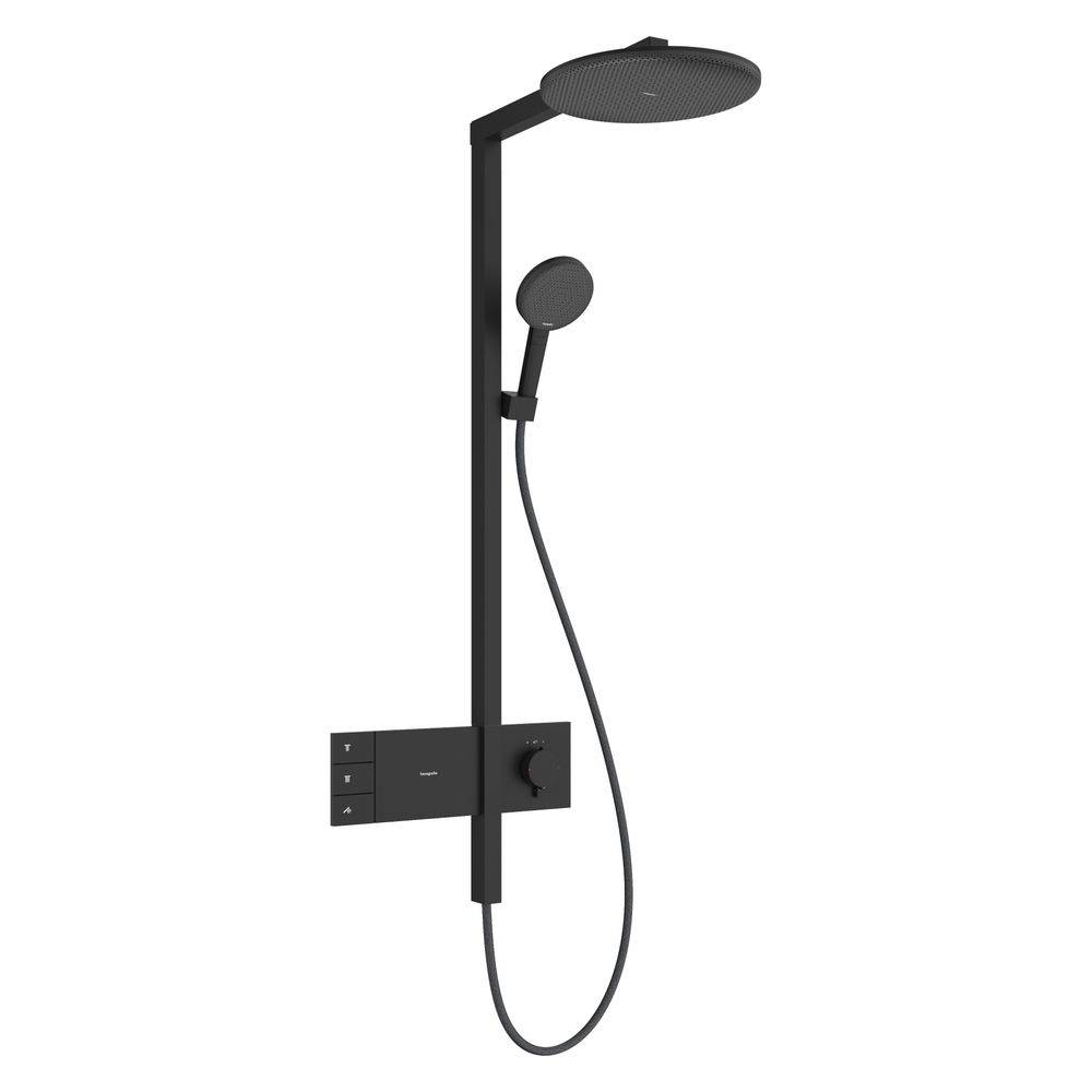 Hansgrohe Raindance Alive S Showerpipe Duschsystem 300mm, 2jet, ShowerSelect Comfort, Mattschwarz-0