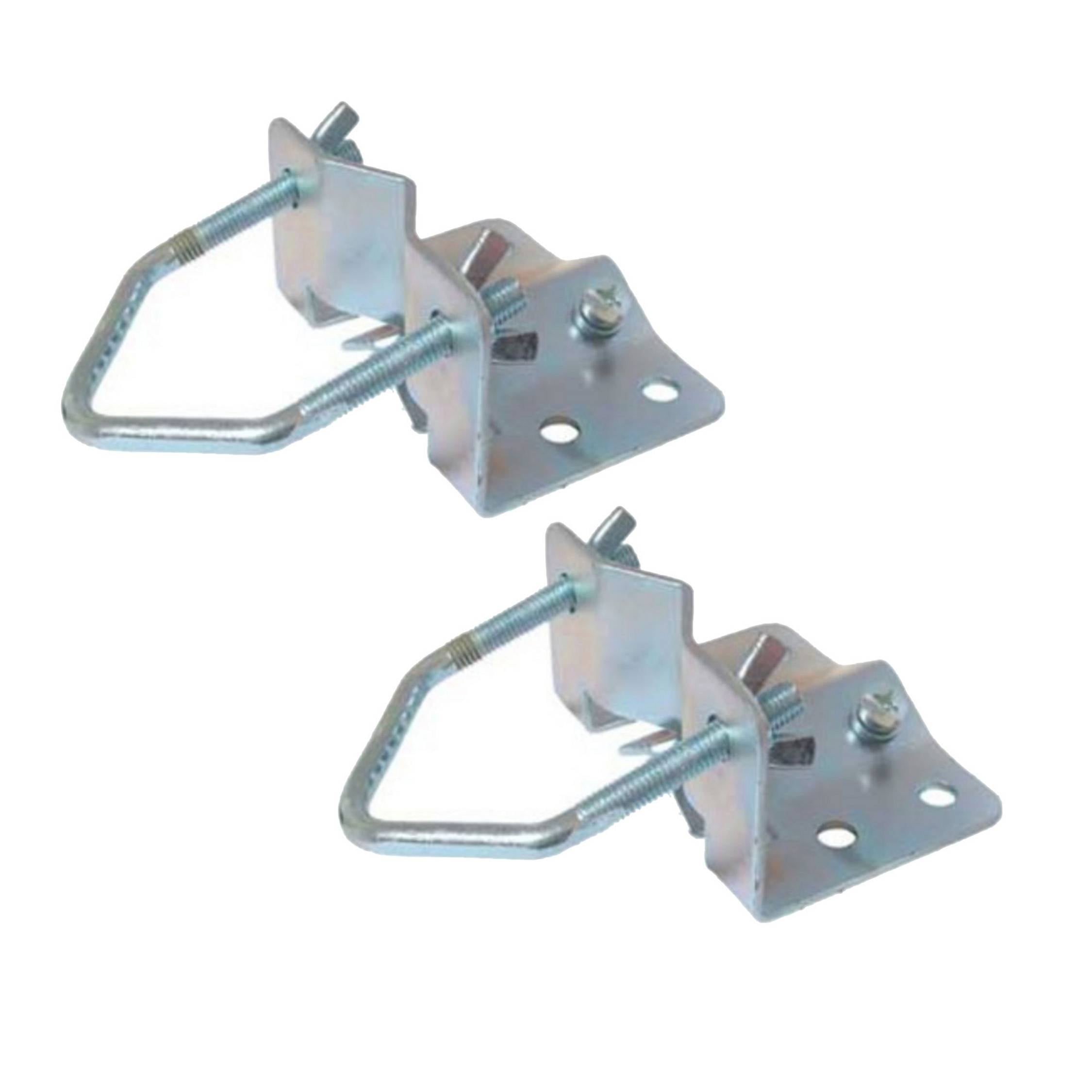 KABELBUDE.EU Mastfußschelle Stahl verzinkt für Antennenmasten bis 60 mm - 2er-Set-0