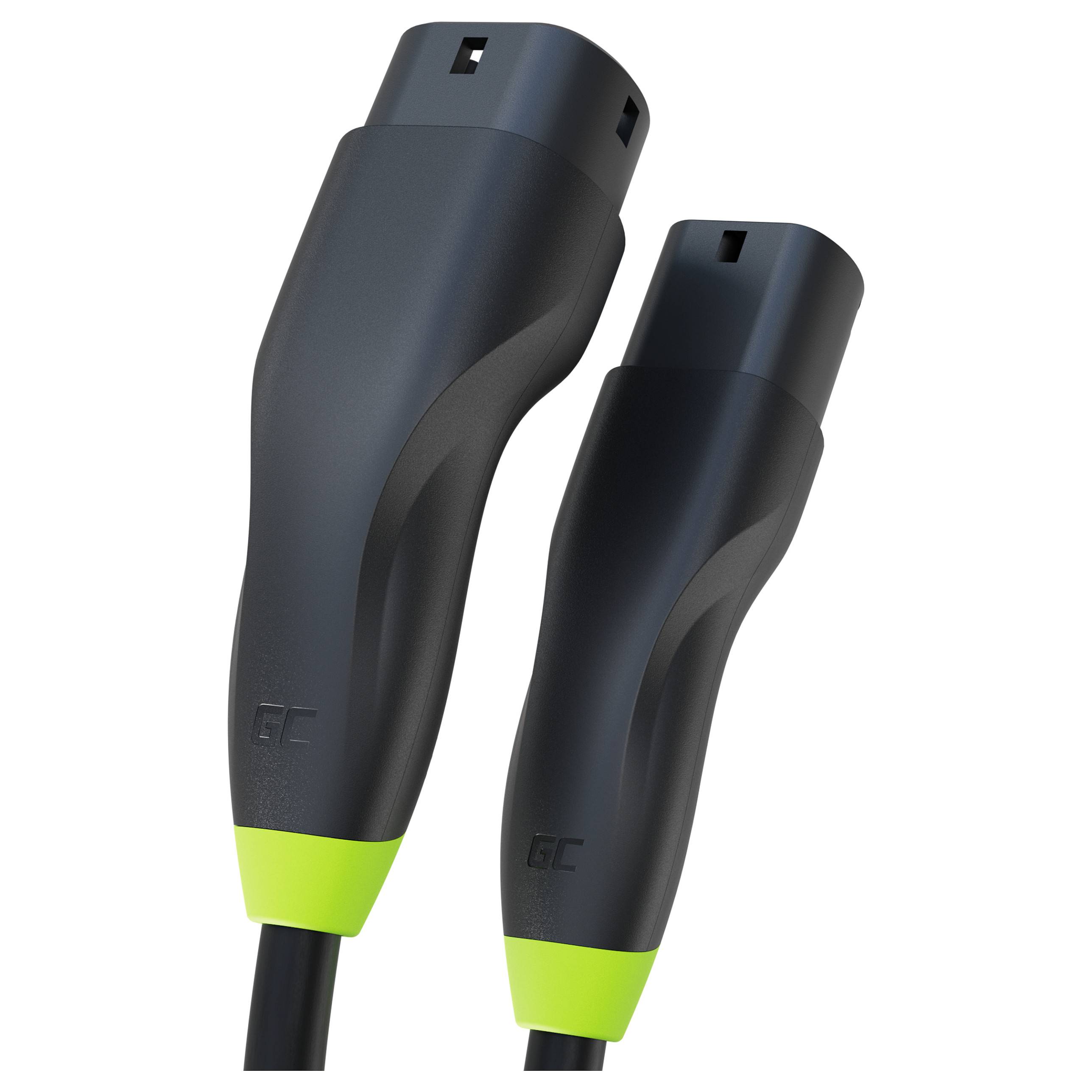 Cell GC Snap Type 2 EV Charging Cable 11kW 5m for Tesla Model Y 3 S X, VW ID.4, Kia EV6, Hyundai 5-0
