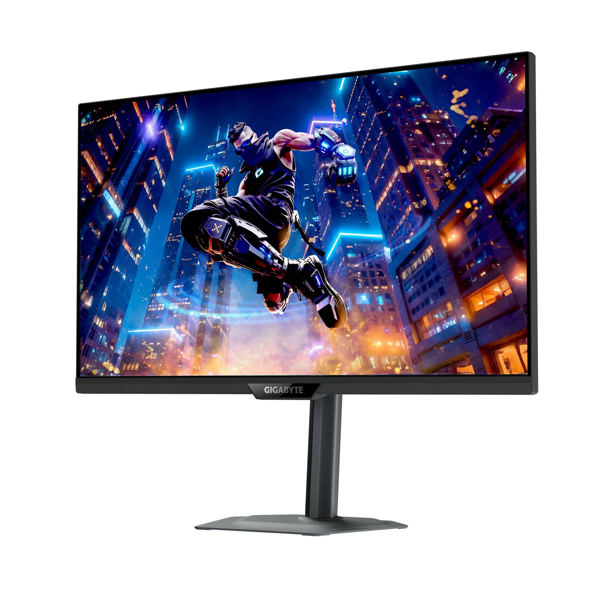 Gigabyte M27Q2 QD Gaming Monitor Flat, 68,5cm (27"), 2560x1440 QHD, 1 ms, neig/schwenk/höhenvers.,Pivot, HDMI, DP, USB-2