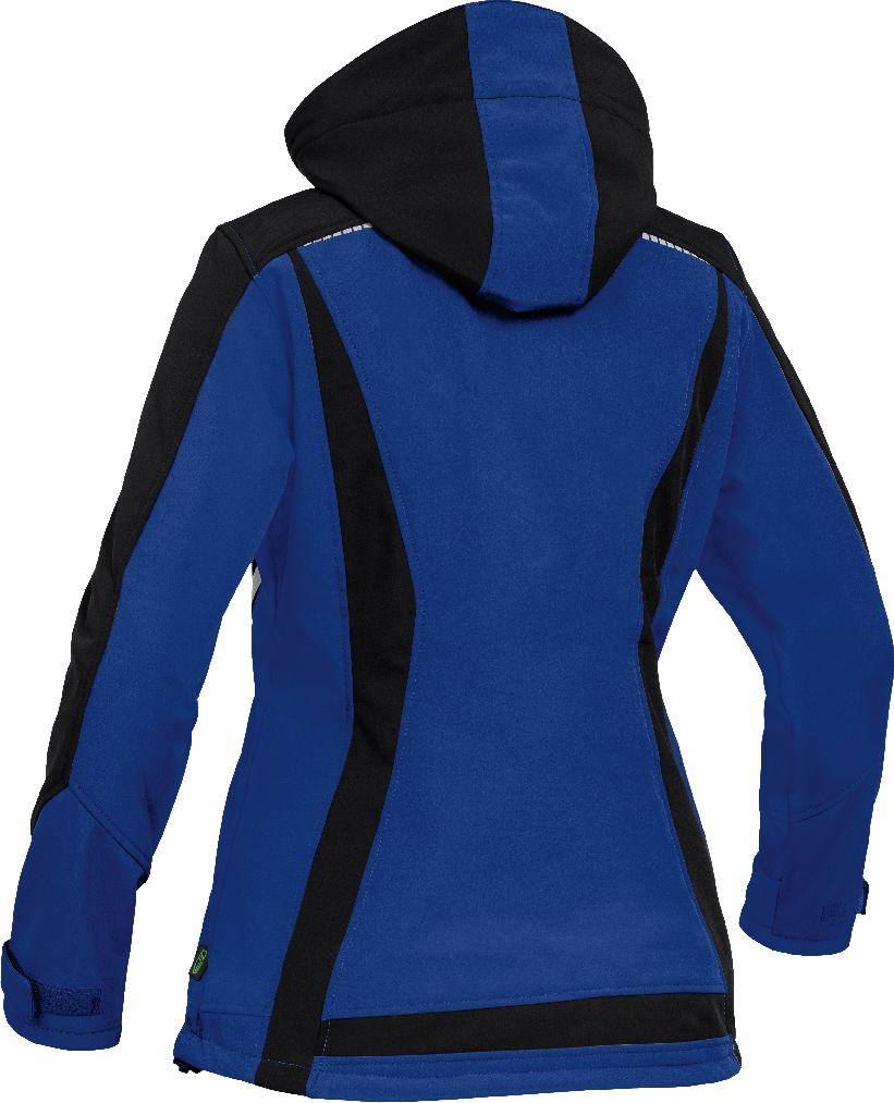 Softshelljacke Flex Line kornblau-schwarz, Gr. 34 Leibwächter FLXDS2034-1