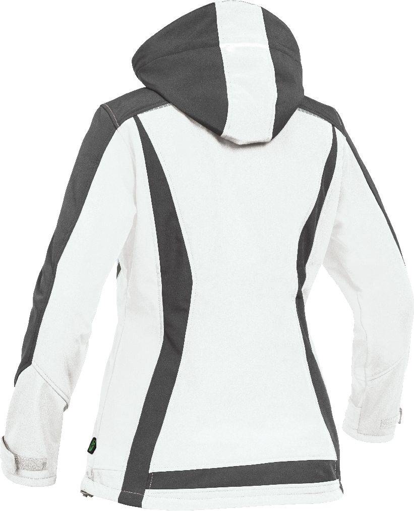 Softshelljacke Flex Line weiß-grau, Gr. 44 Leibwächter FLXDS2444-1