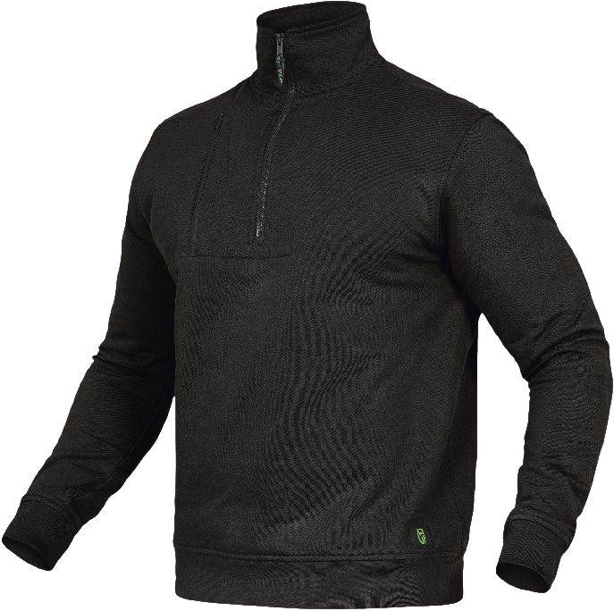 Zip-Sweater Paul Flex Line schwarz, Gr. 5XL Leibwächter FLEXR055XL-0