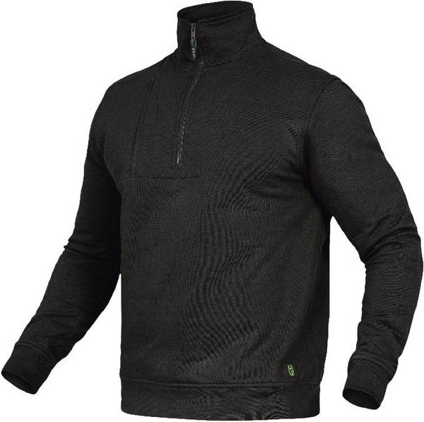 Zip-Sweater Paul Flex Line schwarz, Gr. 5XL Leibwächter FLEXR055XL