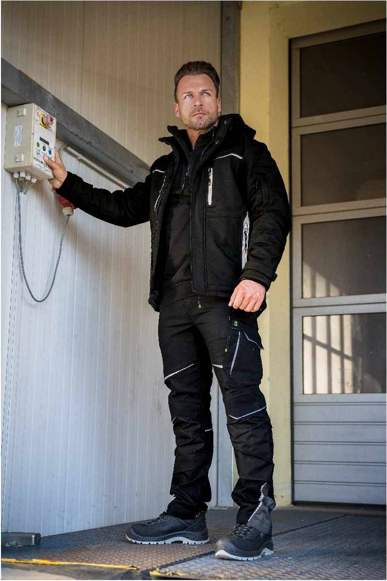 Leibwächter Zip-Sweater Flex-Line FLEXR05 Gr. 2XL schwarz-3