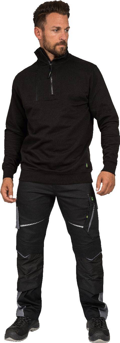 Leibwächter Zip-Sweater Flex-Line FLEXR05 Gr. 2XL schwarz-4