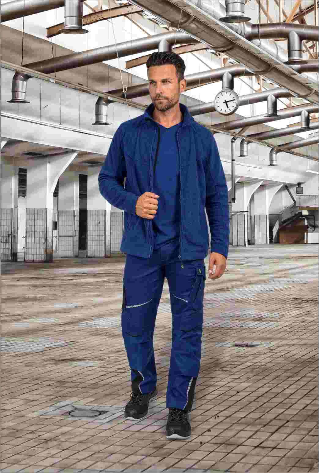 Fleecejacke Eli Flex Line kornblau, 7XL Leibwächter CAFLJ007XL-2