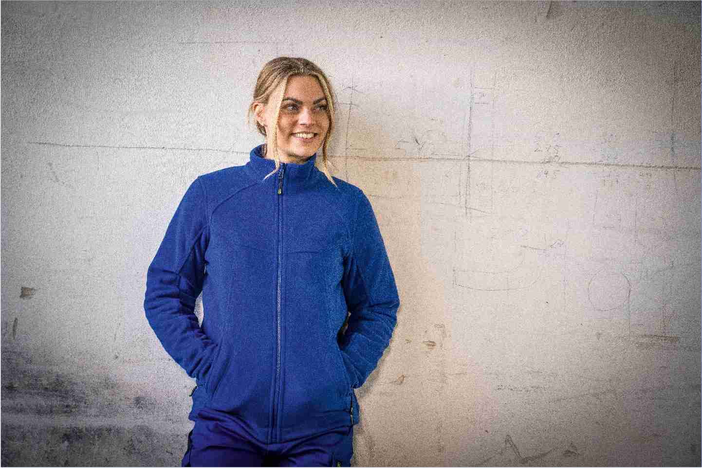 Fleecejacke Eli Flex Line kornblau, 7XL Leibwächter CAFLJ007XL-4