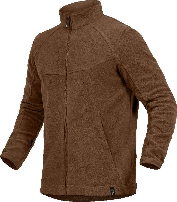 Fleecejacke Eli Flex Line haselnuss, Gr. 6XL Leibwächter CAFLJ096XL
