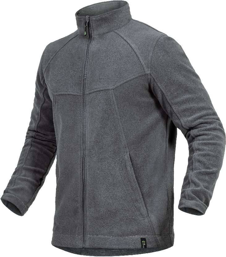 Fleecejacke Eli Flex Line grau, Gr. 3XL Leibwächter CAFLJ073XL-0