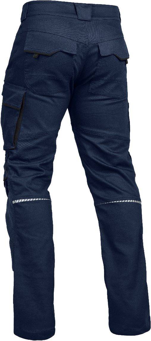 Bundhose mit Knietaschen Flex Line marine-schwarz, Gr. 52 Leibwächter FLEXH3052-1