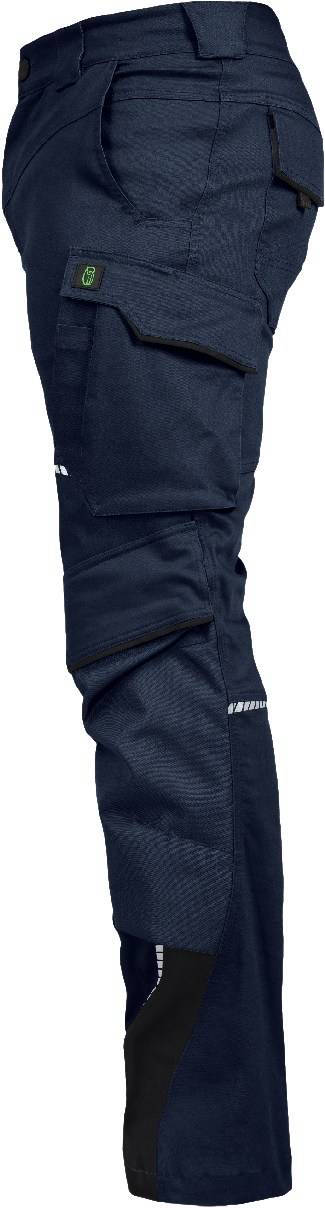Bundhose mit Knietaschen Flex Line marine-schwarz, Gr. 52 Leibwächter FLEXH3052-2