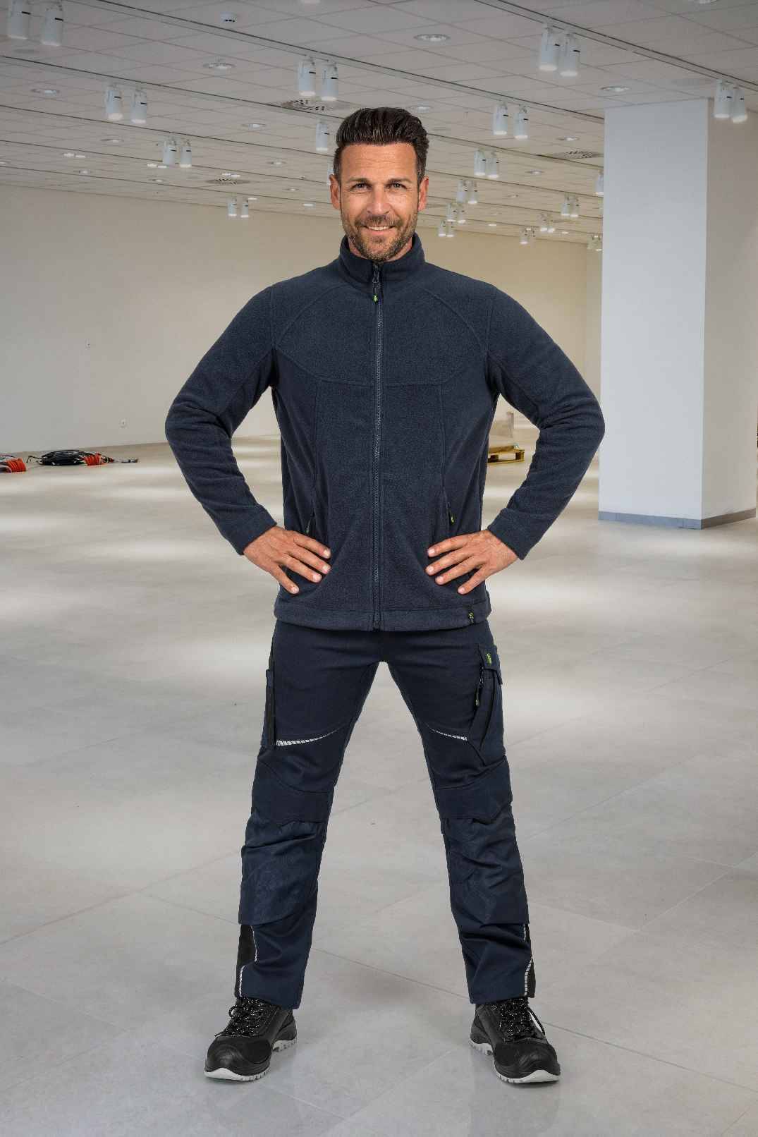 Fleecejacke Eli Flex Line marine, Gr. 4XL Leibwächter CAFLJ064XL-2