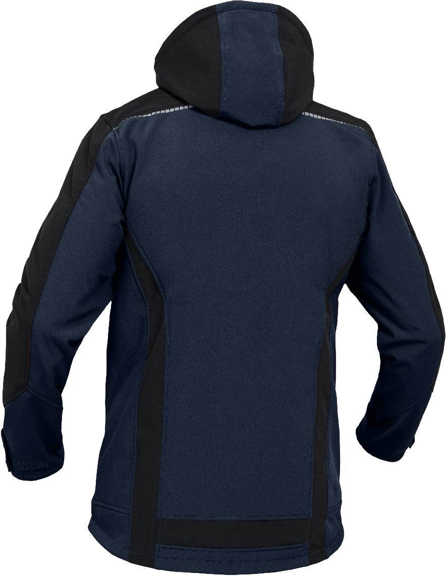 Softshelljacke Flex Line marine-schwarz, Gr. 5XL Leibwächter FLEXS305XL-1