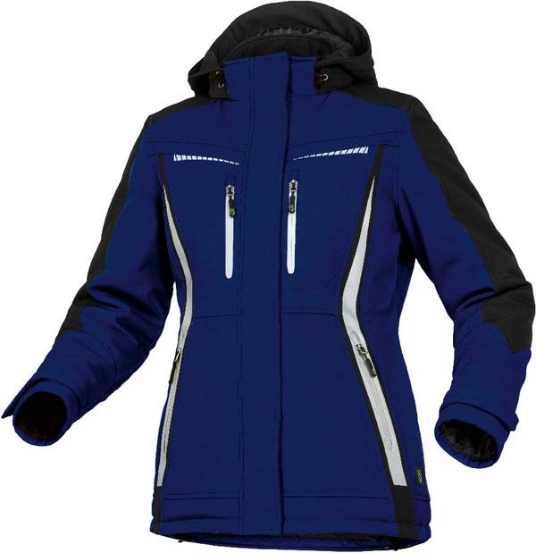 Winter-Softshelljacke Flex Line kornblau - schwarz, Gr. 50 Leibwächter FLXDI2050