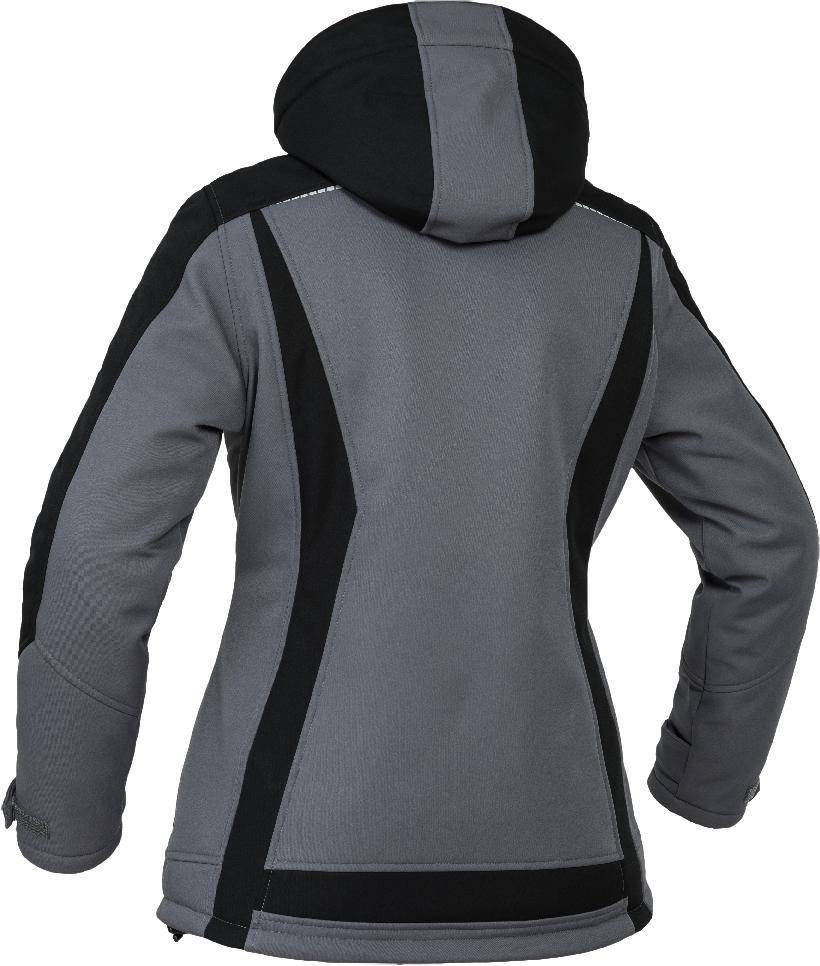 Winter-Softshelljacke Flex Line kornblau - schwarz, Gr. 36 Leibwächter FLXDI2036-1