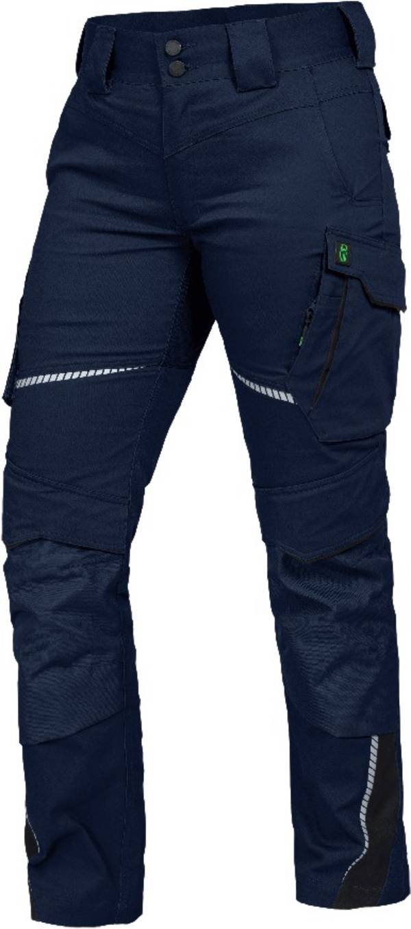 Bundhose mit Knietaschen Flex Line marine-schwarz, Gr. 48 Leibwächter FLXDH3048