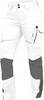 Bundhose mit Knietaschen Flex Line weiß-grau, Gr. 50 Leibwächter FLXDH2450