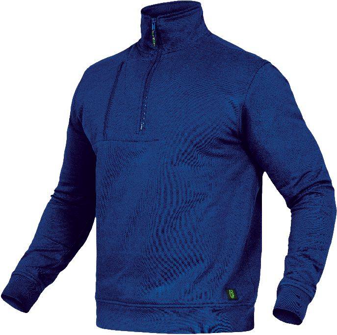 Zip-Sweater Paul Flex Line kornblau, Gr. 6XL Leibwächter FLEXR006XL-0