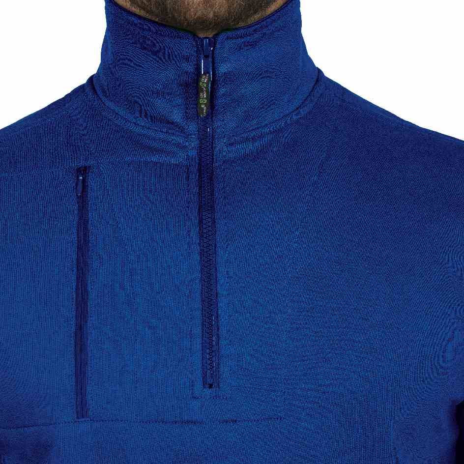 Zip-Sweater Paul Flex Line kornblau, Gr. 6XL Leibwächter FLEXR006XL-1
