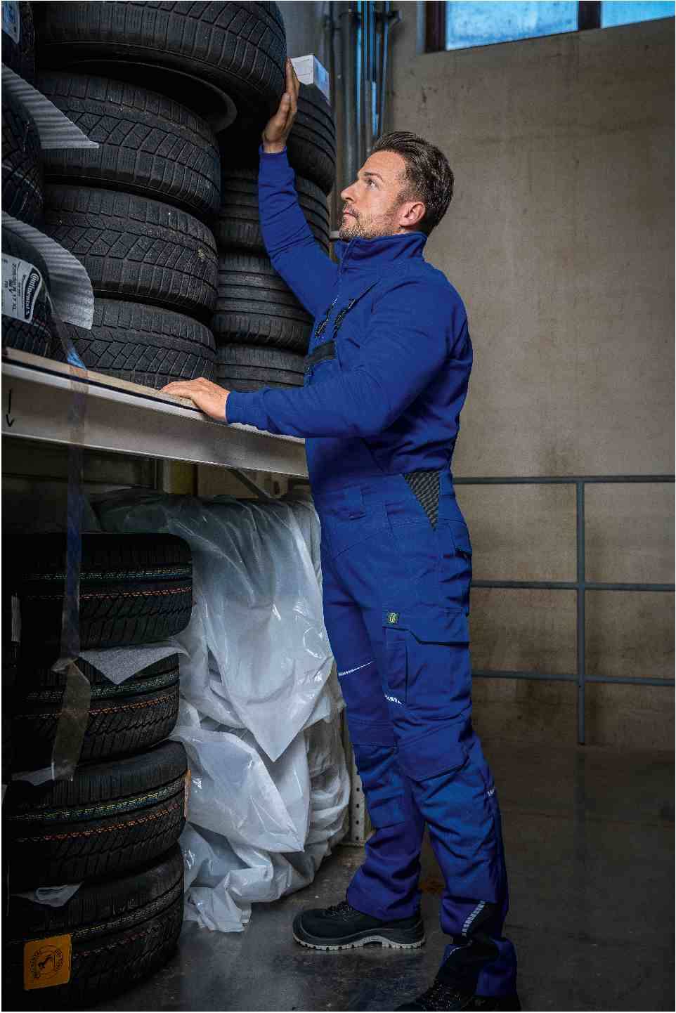 Zip-Sweater Paul Flex Line kornblau, Gr. 6XL Leibwächter FLEXR006XL-2