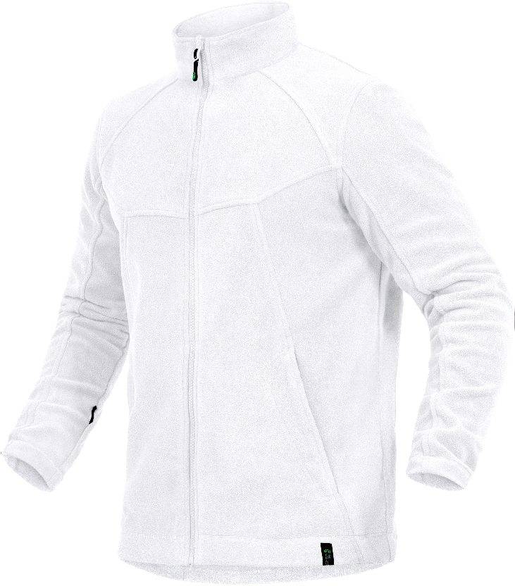 Fleecejacke Eli Flex Line weiß, Gr. XS Leibwächter CAFLJ04XS-0