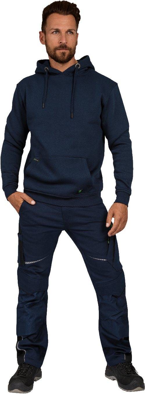 Hoodie Toni Flex Line marine, Gr. M Leibwächter FLEXQ06M-4