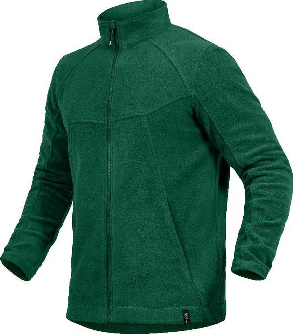 Fleecejacke Eli Flex Line grün, Gr. 4XL Leibwächter CAFLJ014XL