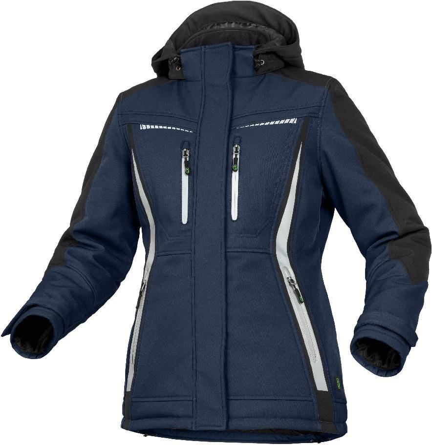 Winter-Softshelljacke Flex Line marine-schwarz, Gr. 48 Leibwächter FLXDI3048-0