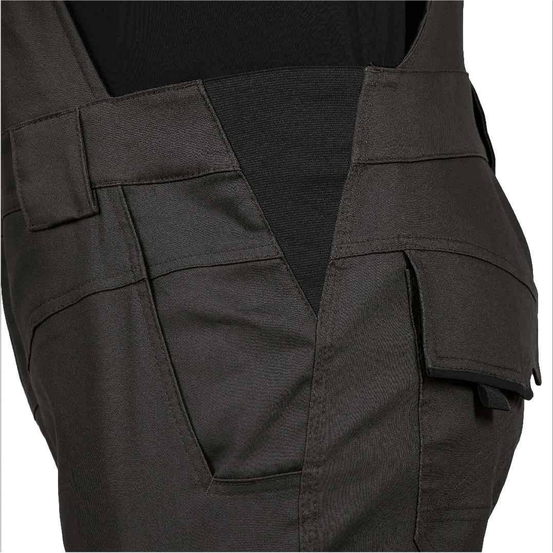 Latzhose mit Knietaschen Flex Line anthrazit-schwarz, Gr. 24 Leibwächter FLEXL2824-3