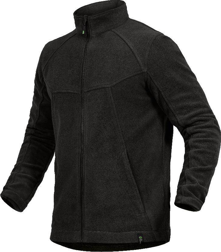 Fleecejacke Eli Flex Line schwarz, Gr. 3XL Leibwächter CAFLJ053XL-0