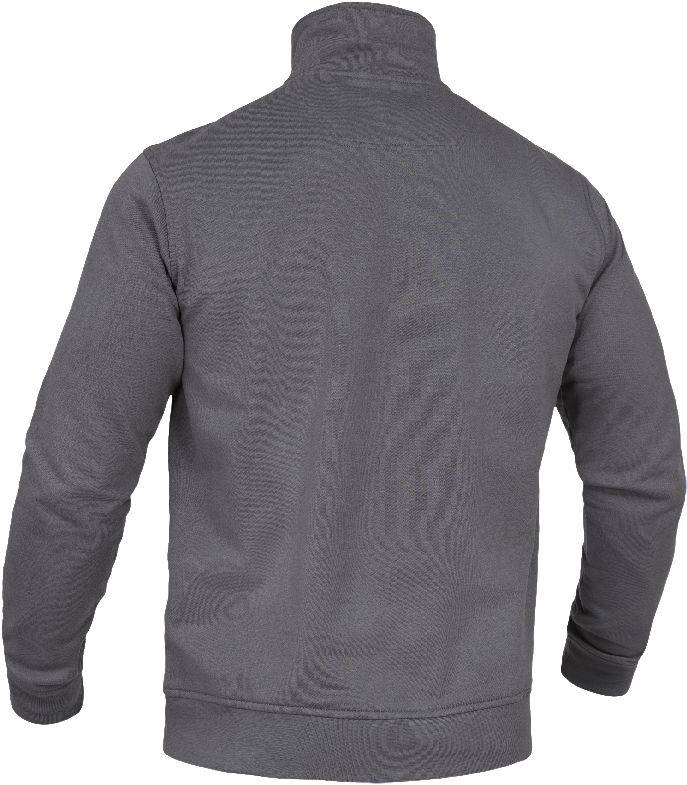 Zip-Sweater Paul Flex Line grau, Gr. M Leibwächter FLEXR07M-1