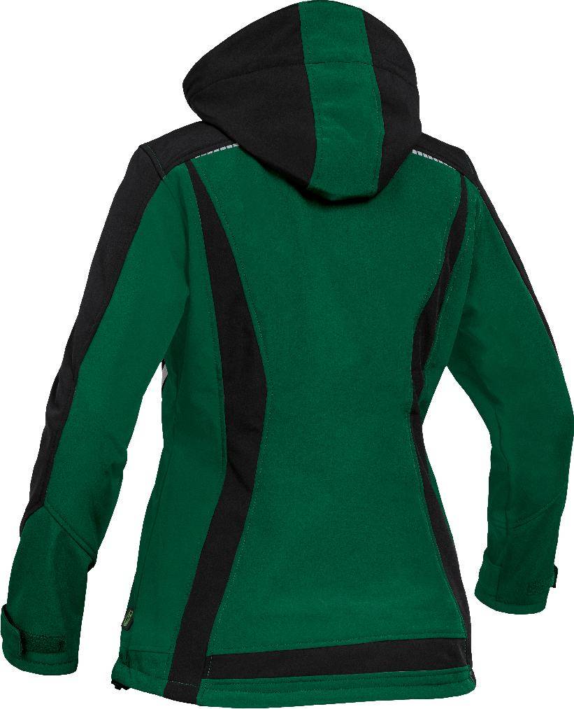 Leibwächter Sommer-Softshelljacke Damen FLXDS Gr. 48 grün/schwarz-1