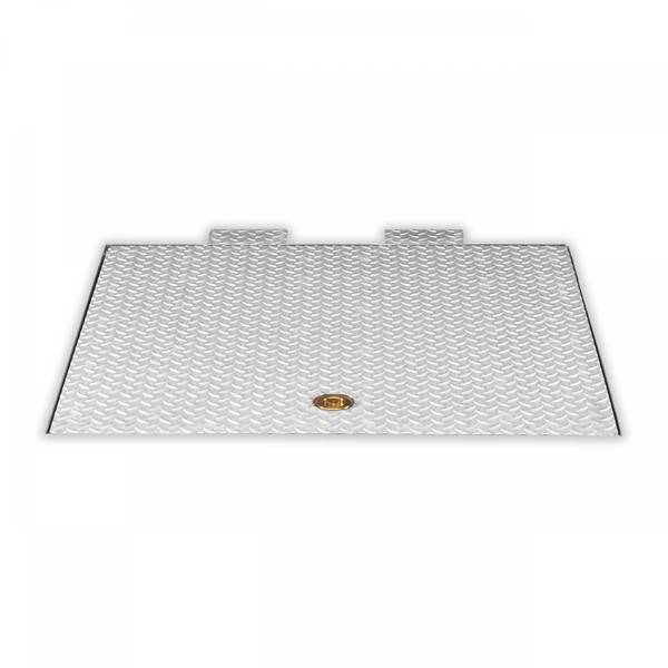 Hailo Schachtabdeckung HS8 Edelstahl rechteckig tagwasserdicht und geruchssicher Klasse B 125kN 800x800mm