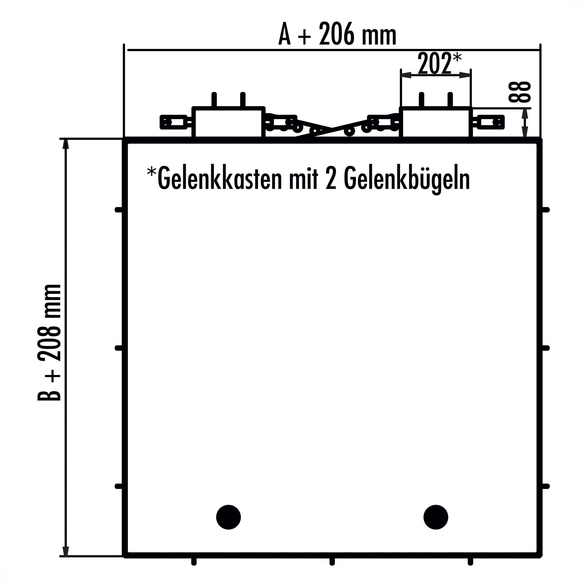 Hailo Schachtabdeckung HS8 Edelstahl rechteckig tagwasserdicht und geruchssicher Klasse B 125kN 1000x1000mm-1