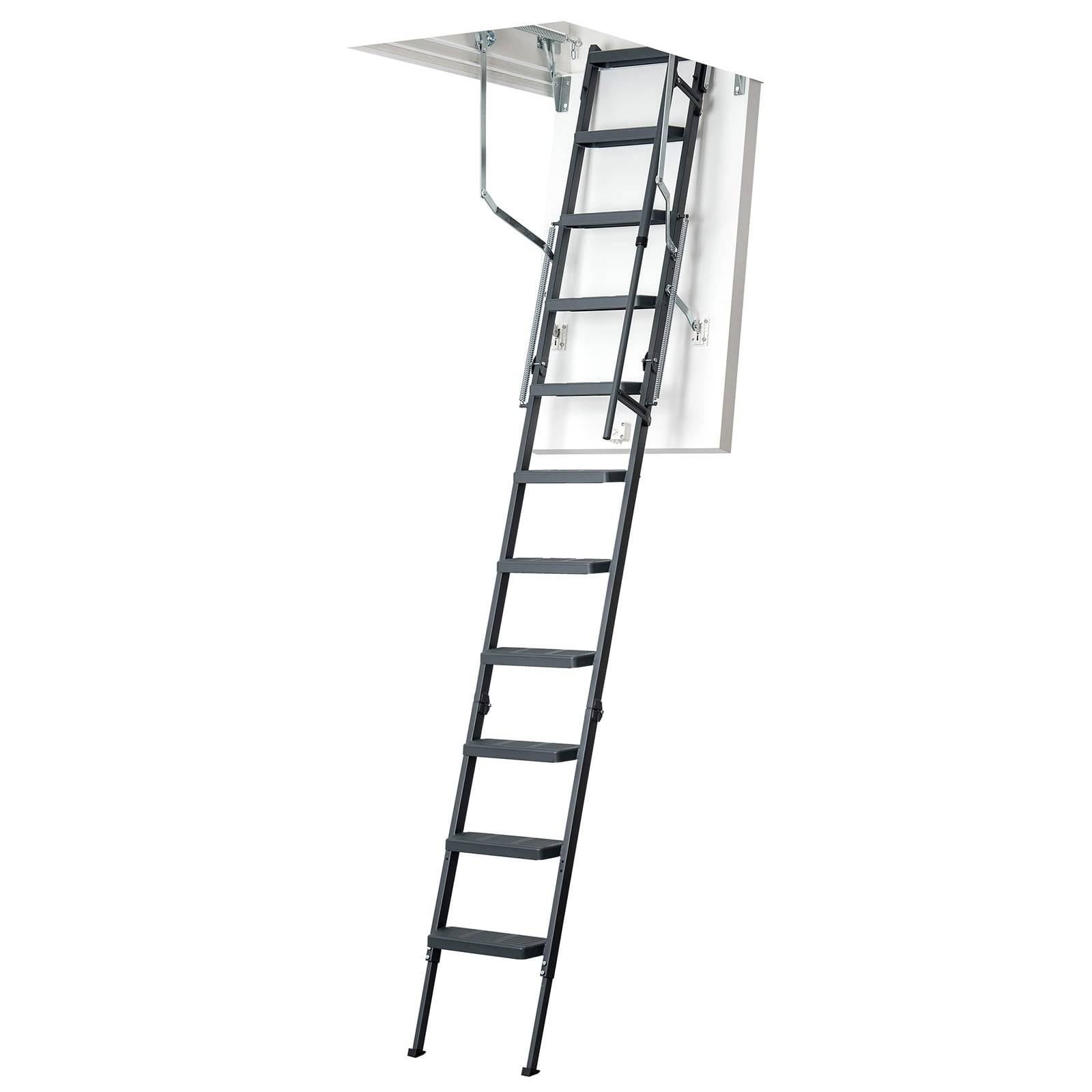 Dolle Bodentreppe clickFIX® comfort 3-teilig bis 244-264cm Raumhöhe mit U-Wert 0,49 Deckenöffnung 130x70cm-0