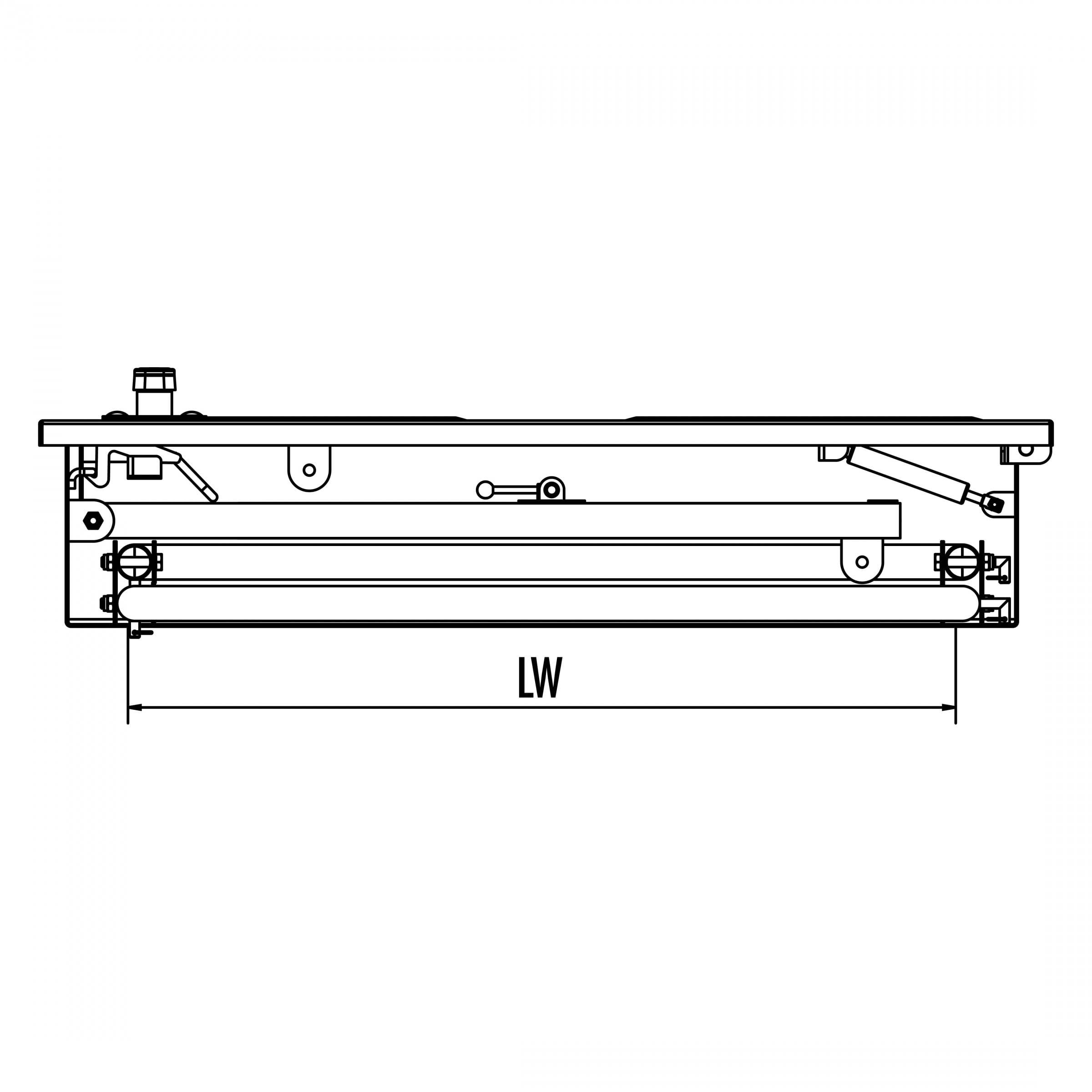 Hailo Schachtabdeckung HS1 Edelstahl 2mm tagwasserdicht 800x800mm geschlossen-1