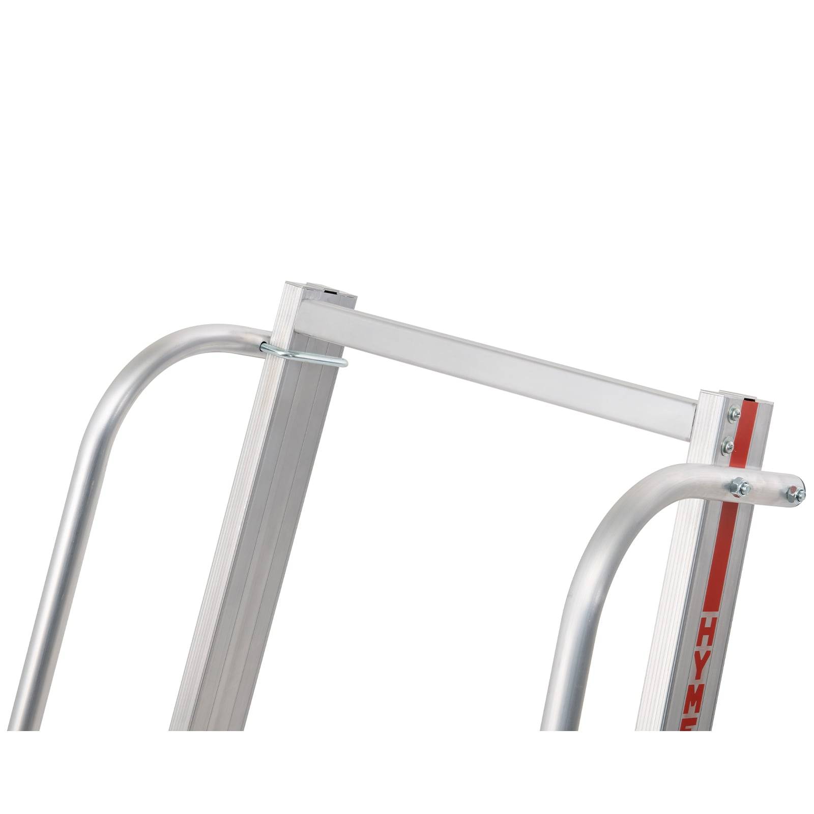 Hymer Plattformleiter mit langem Handlauf 6 Stufen-2