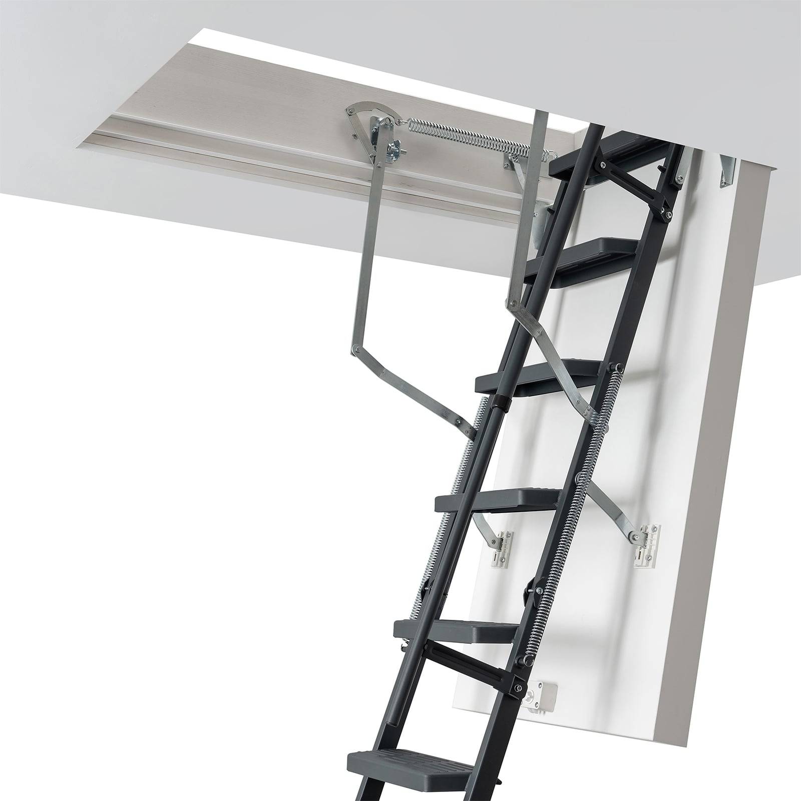 Dolle Bodentreppe clickFIX® comfort 3-teilig bis 244-264cm Raumhöhe mit U-Wert 0,49 Deckenöffnung 130x70cm-2