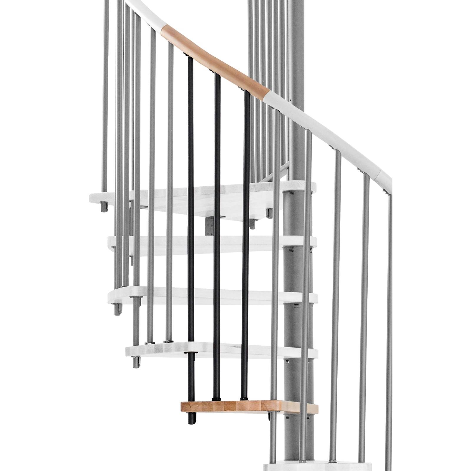 Minka Höhenerweiterung für Spiral Wood 160cm Durchmesser Buche Schwarz-0
