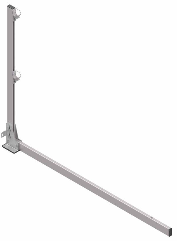Hymer HYGHTS Geländersystem Pfosten verstellbar mit Ausleger 1500mm