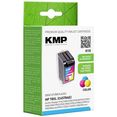 KMP Druckerpatrone ersetzt HP 78 Kompatibel  Cyan, Magenta, Gelb H10 0992,4780