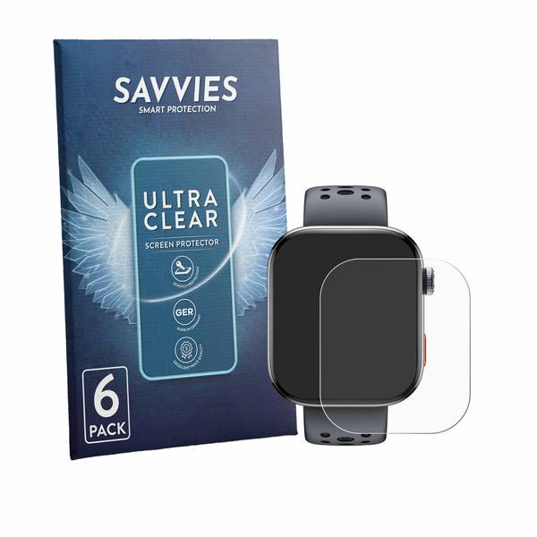 6x Savvies Displayschutz-Folie für Haylou Watch Hyper