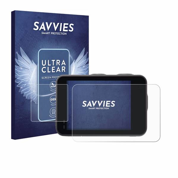 18x Savvies Displayschutz-Folie für Akaso Brave 7